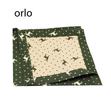 Carica l'immagine nel visualizzatore di Gallery, Tovaglia double face stelle alpine con ORLO