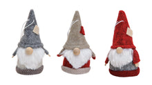 Carica l&#39;immagine nel visualizzatore di Gallery, Confezione gnometti natalizi in tessuto assortiti d&#39;addobbo

